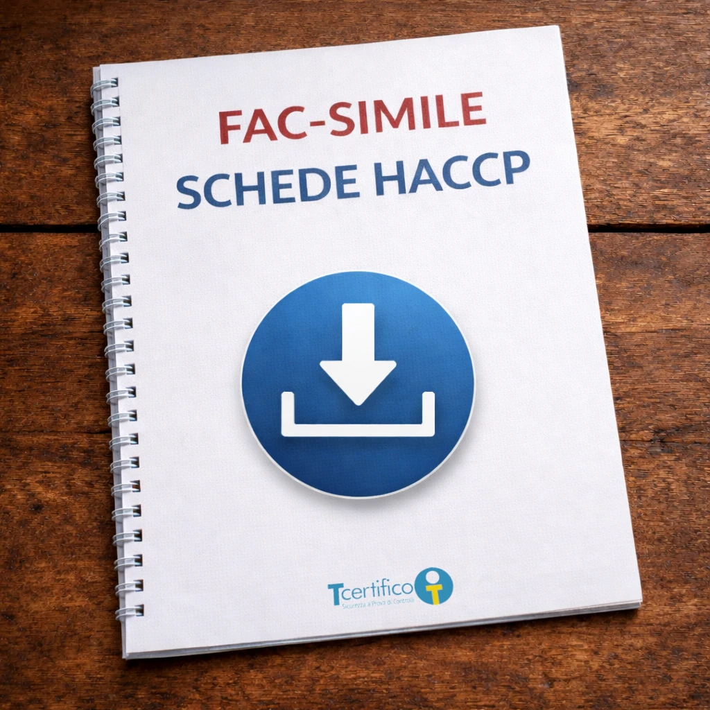 Documento Schede HACCP PDF pronto al download.